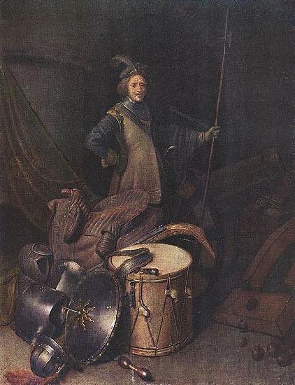 Gerard Dou Officer of the Marksman Society in Leiden Norge oil painting art